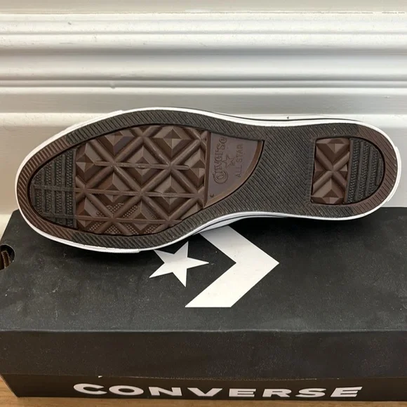 Converse Black and White High-Top Sneakers - Picture 2 of 4